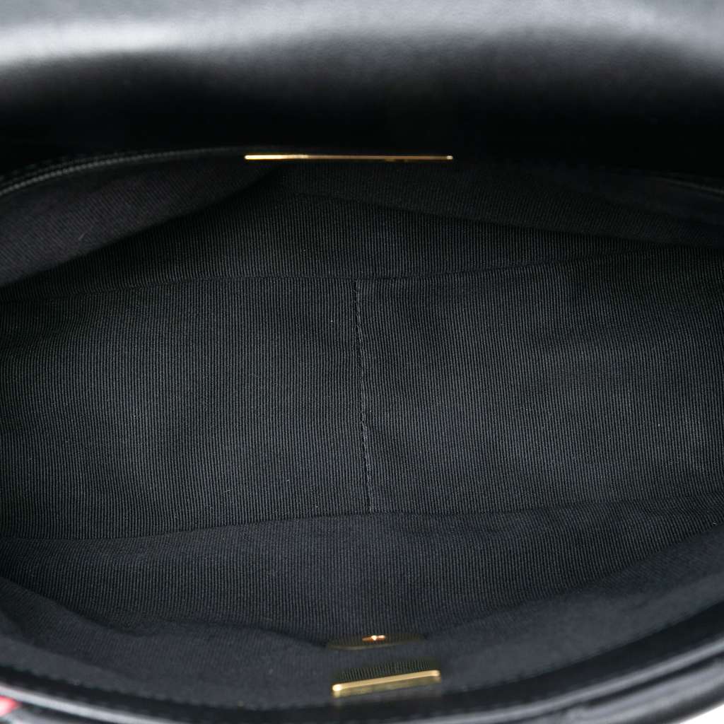 Chanel Medium Lambskin and Printed Silk Fixation 19 Flap - 4