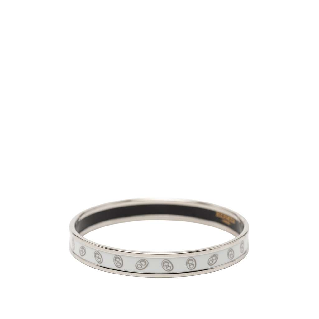 Hermès Narrow Funny Ice Cream Enamel Bangle 62 - 2