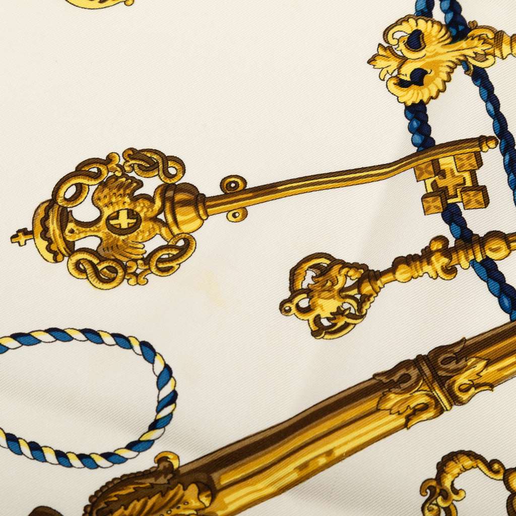 Hermès Les Cles Silk Scarf 90 - 5