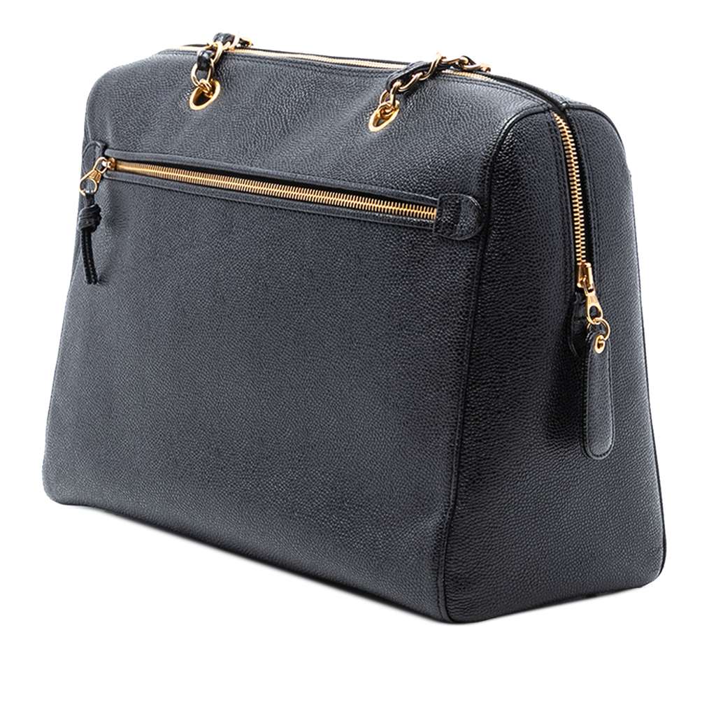 Chanel CC Caviar Shoulder Bag - 2