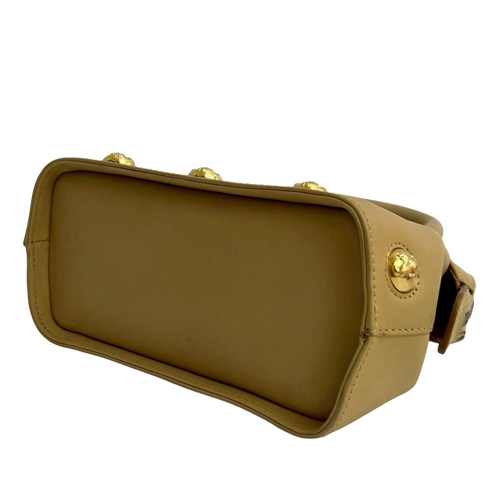 Salvatore Ferragamo Mini Studded Leather Satchel - 4