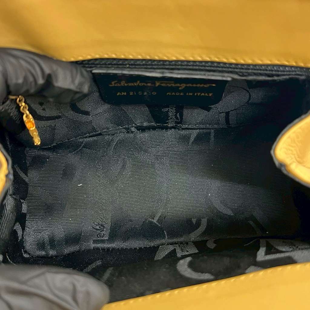 Salvatore Ferragamo Mini Studded Leather Satchel - 5