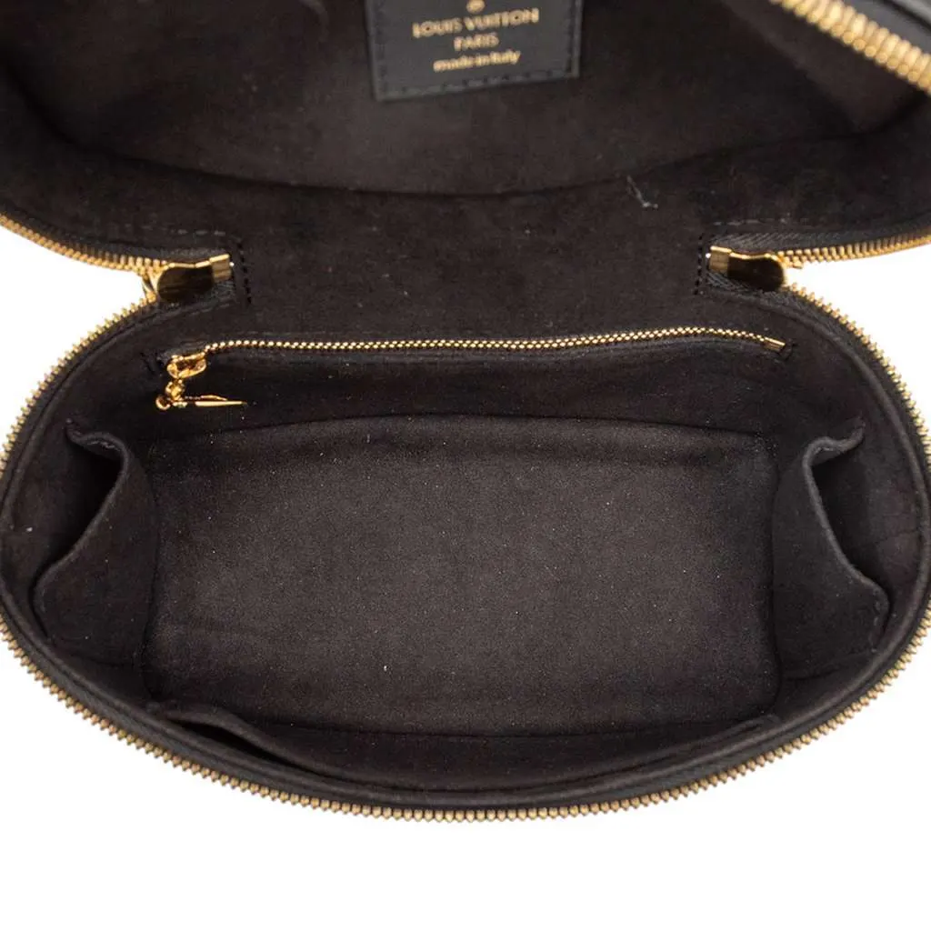 Louis Vuitton Monogram Giant Empreinte Vanity PM Black Leather Very good - Model View