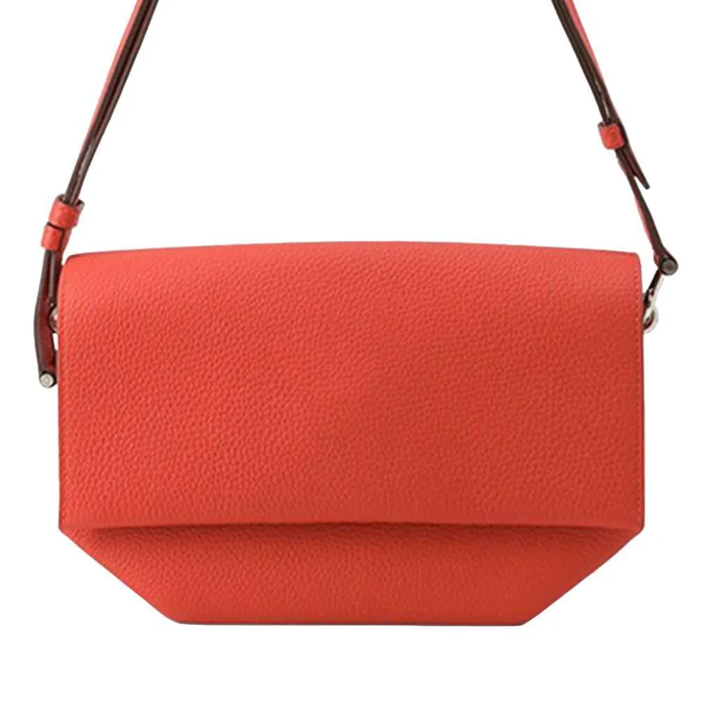 Hermès Taurillon Novillo Opli 24 Red Leather Good - Front View