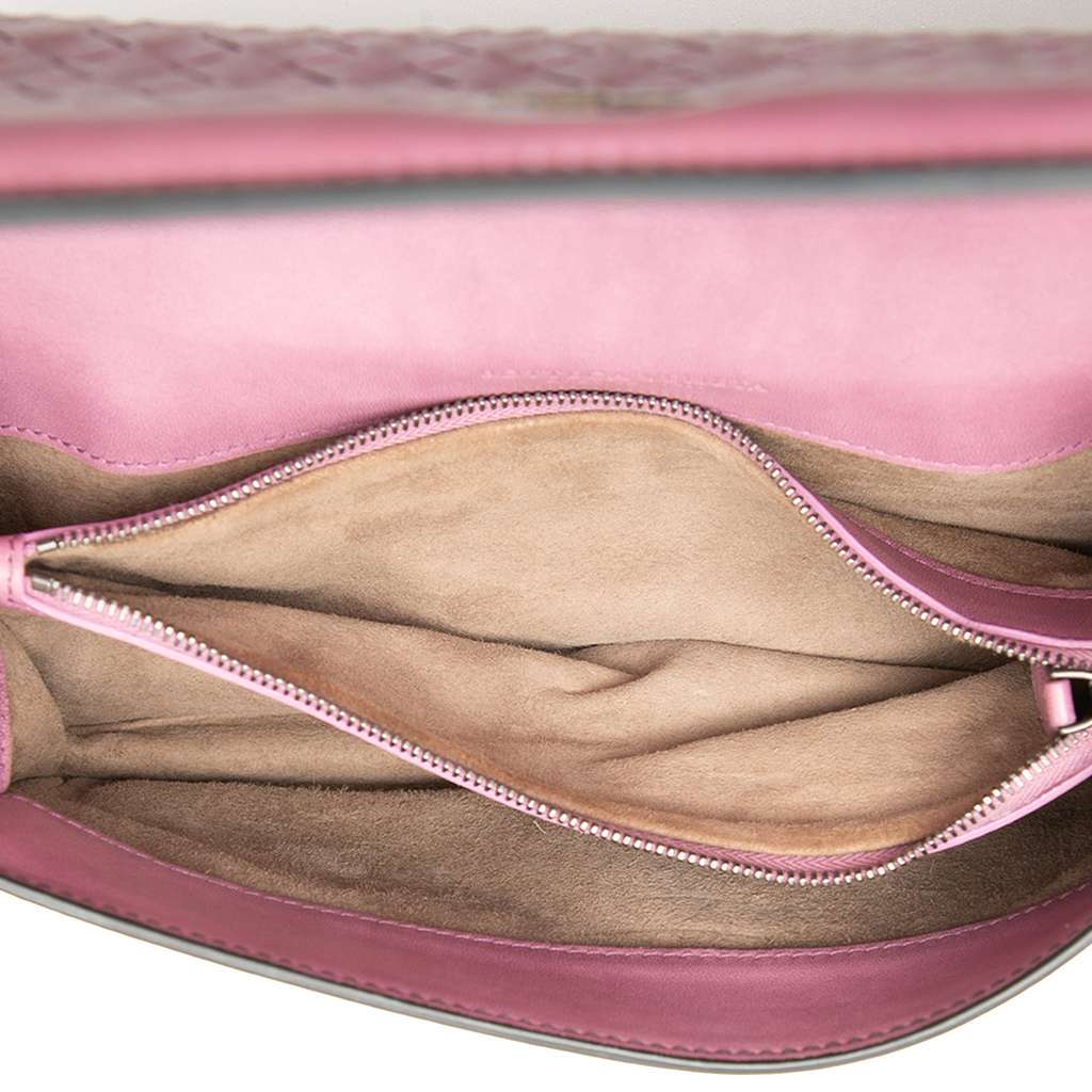 Bottega Veneta Nappa Intrecciato Olimpia Knot Crossbody - 4