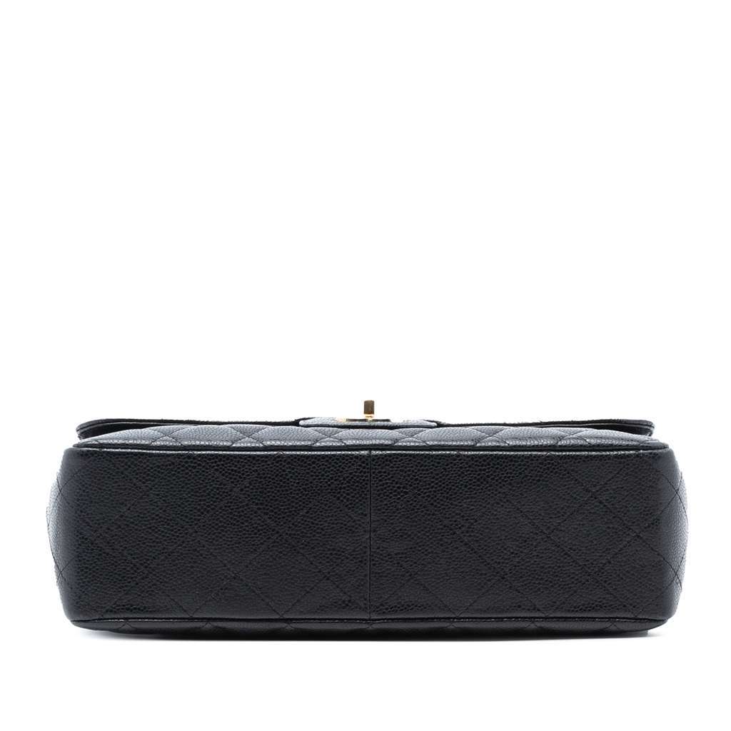 Chanel Jumbo Classic Caviar Single Flap - 3