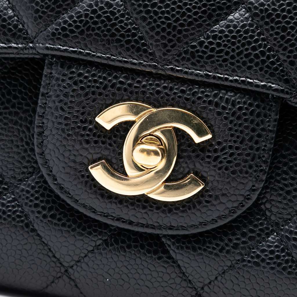 Chanel Jumbo Classic Caviar Single Flap - 5