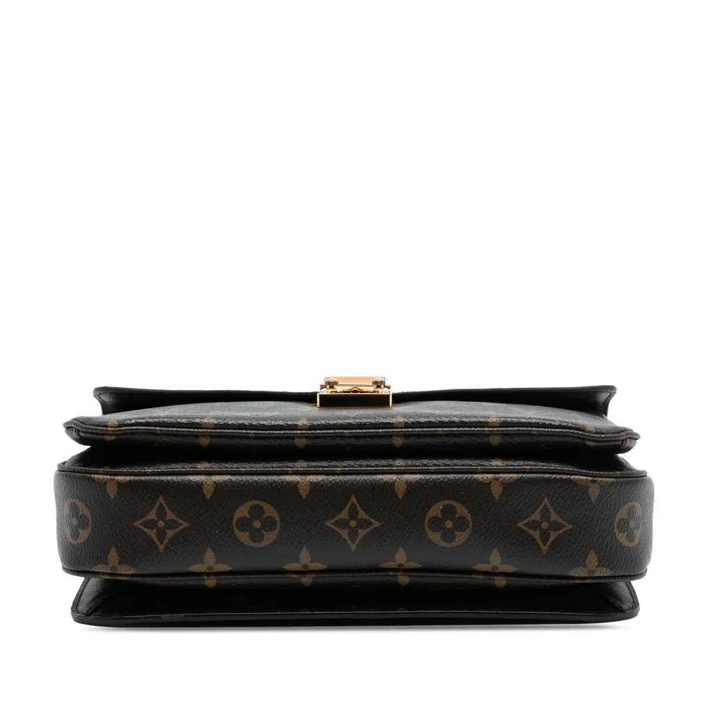 Louis Vuitton Monogram Pochette Metis Brown Good - Inside View
