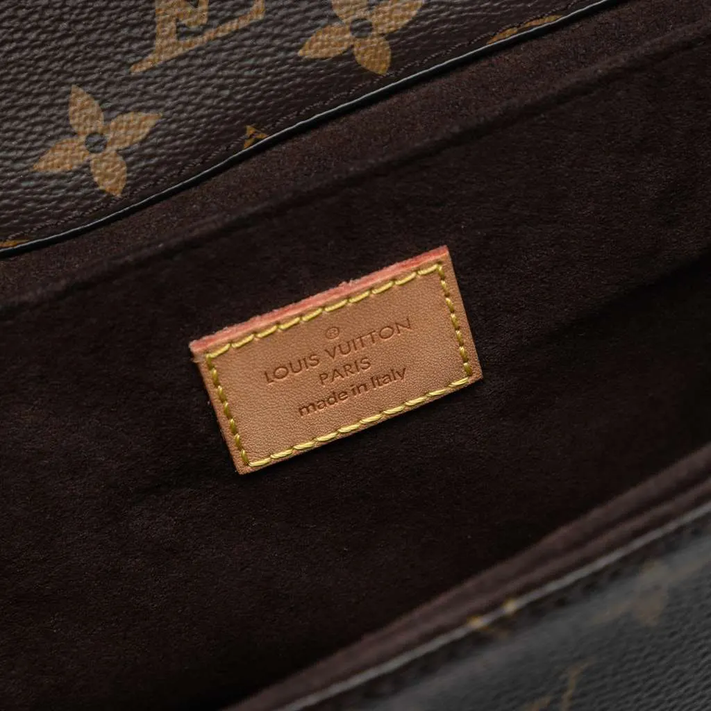 Louis Vuitton Monogram Pochette Metis Brown Good - Box View