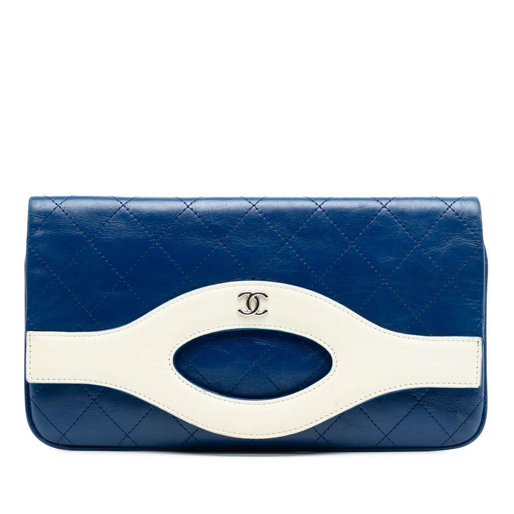 Chanel Small Bicolor Aged Calfskin 31 Clutch