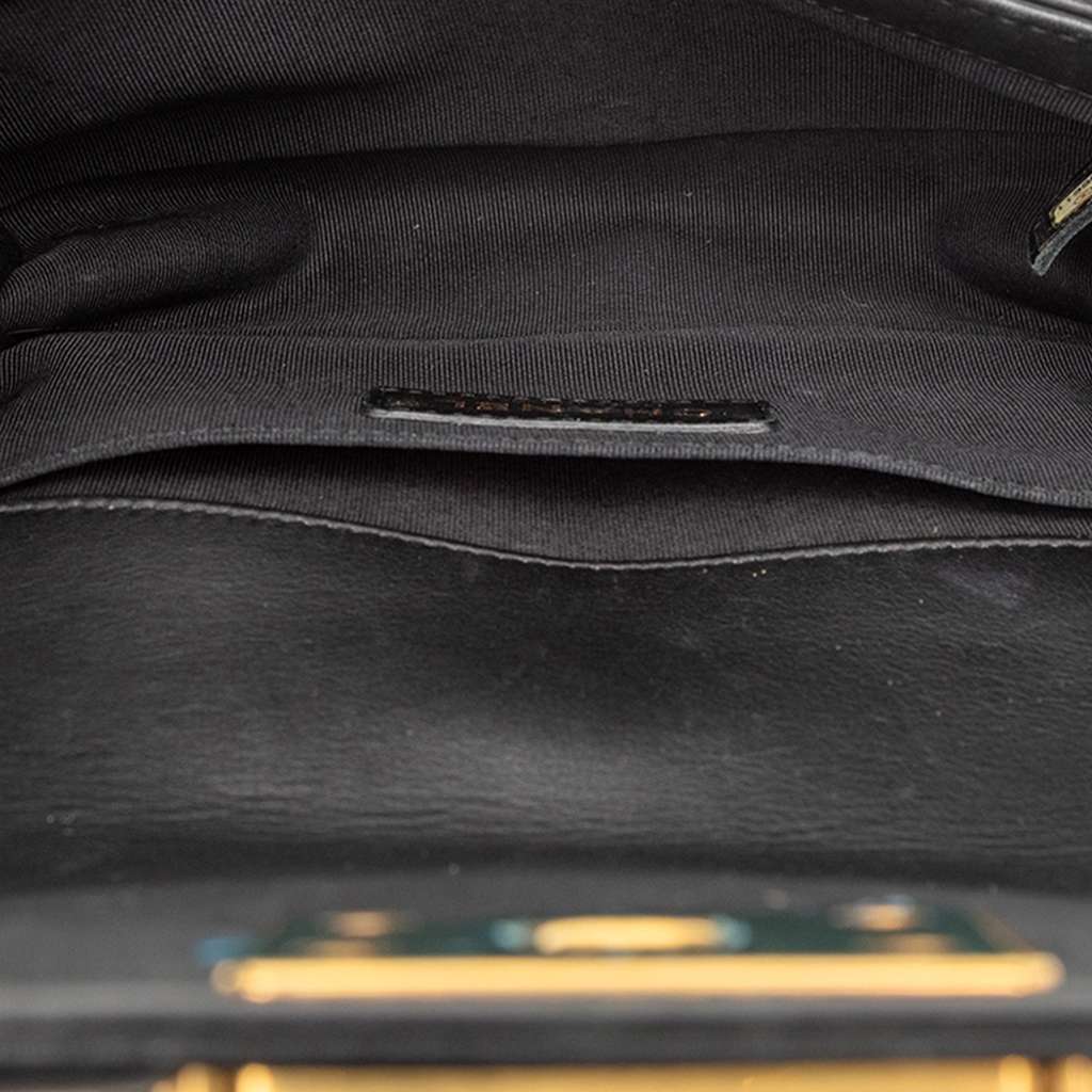 Chanel Small Velvet and Calfskin Boy Flap - 4