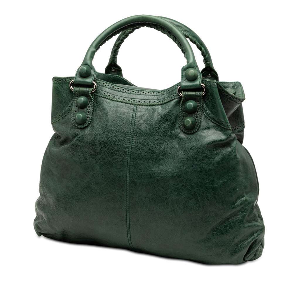 Balenciaga Lambskin Motocross Midday Giant Brogues - 2