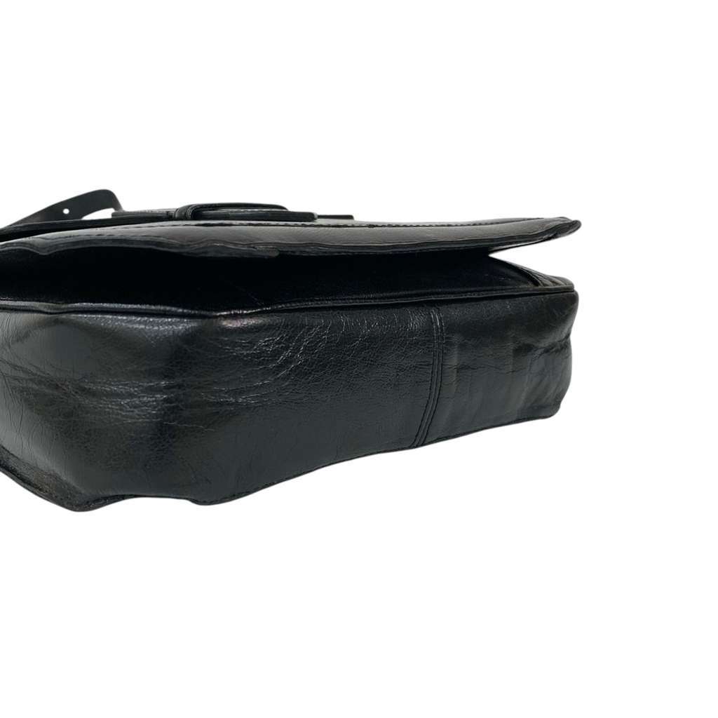 Saint Laurent Lizard Embossed Leather Monogram Crossbody - 5