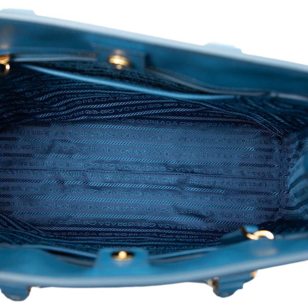 Prada Saffiano Lux Parabole Satchel - 4