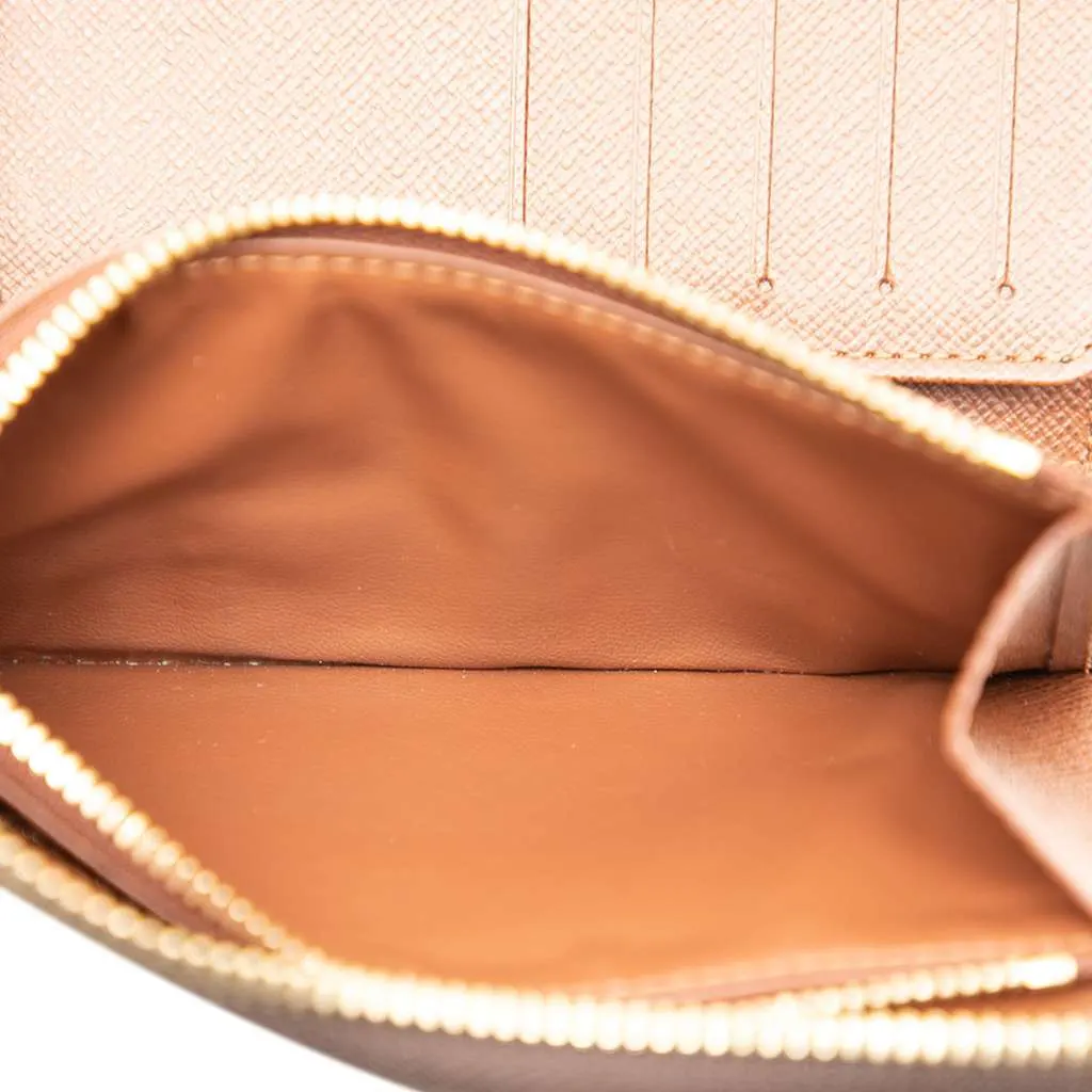 Louis Vuitton Monogram Zippy Compact Wallet Brown Good - Box View