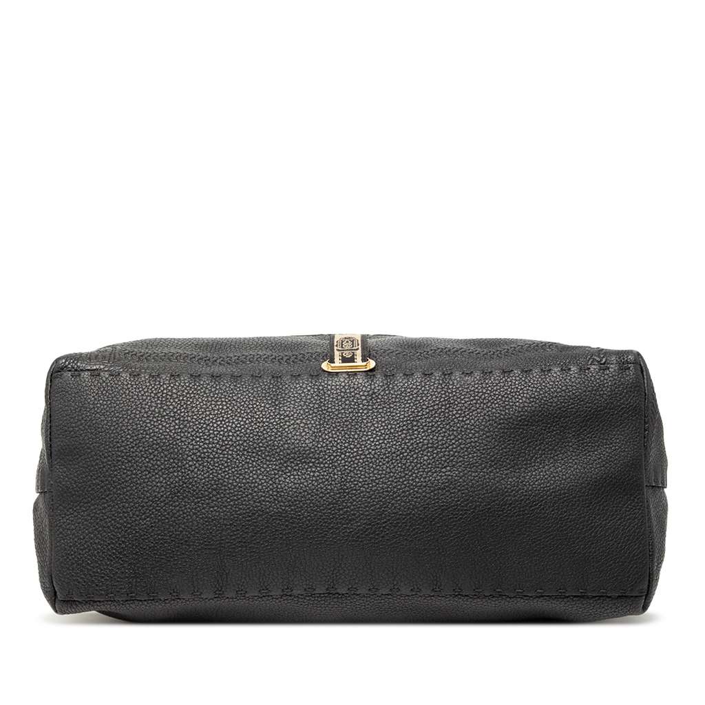 Fendi Large Leather Selleria Villa Borghese Tote - 3