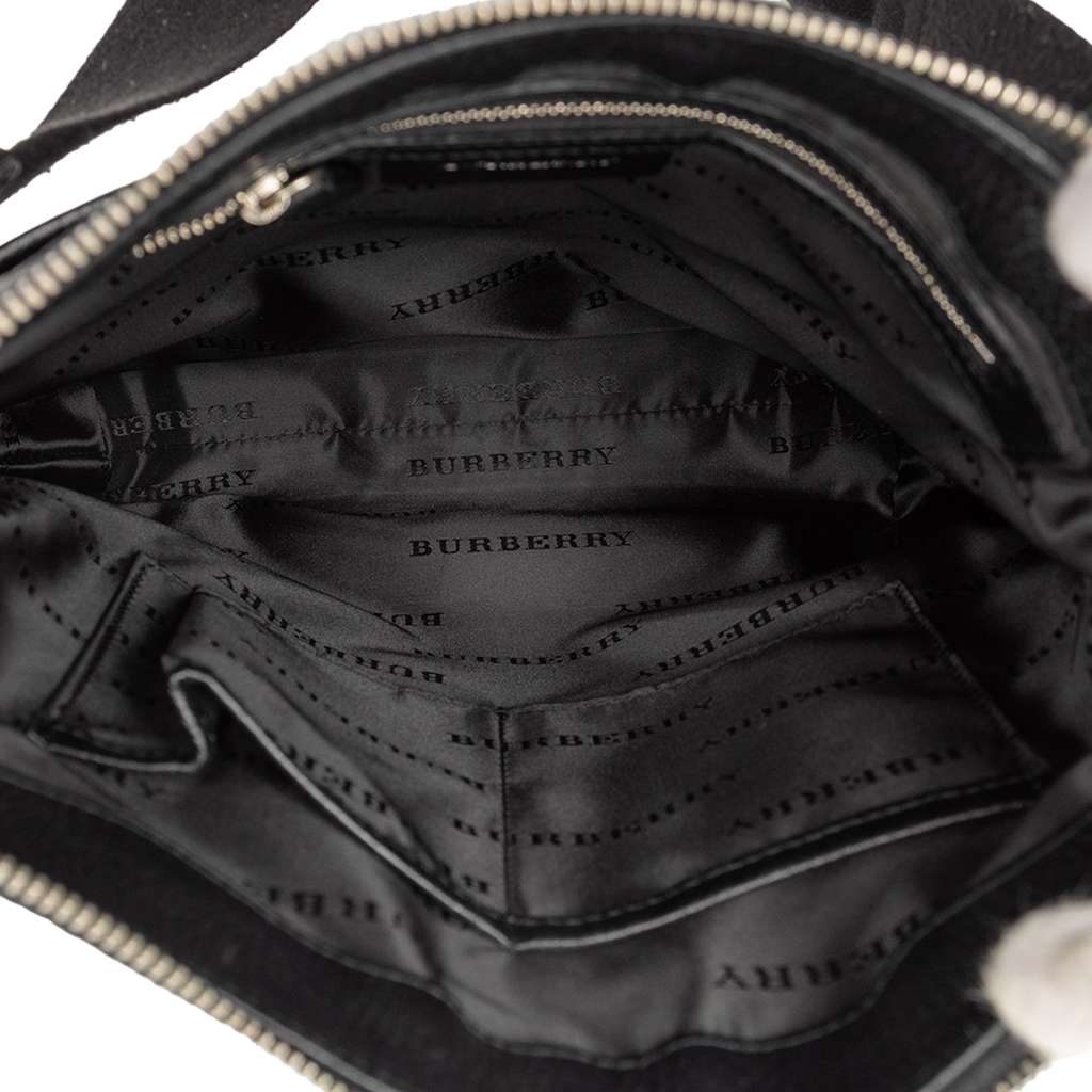 Burberry Nova Check Trimmed Nylon Crossbody - 4