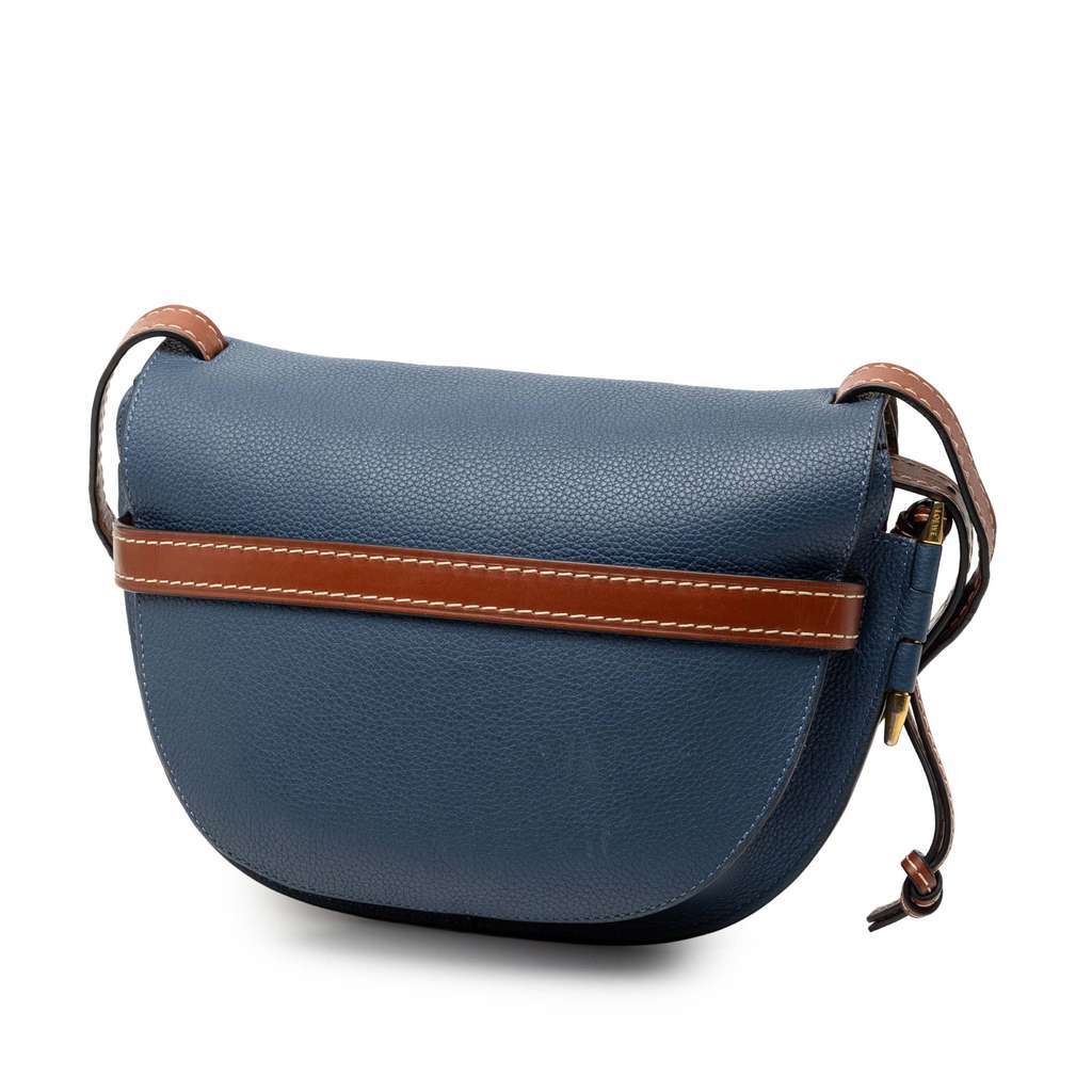 Loewe Small Bicolor Grained Calfskin Gate Crossbody - 2