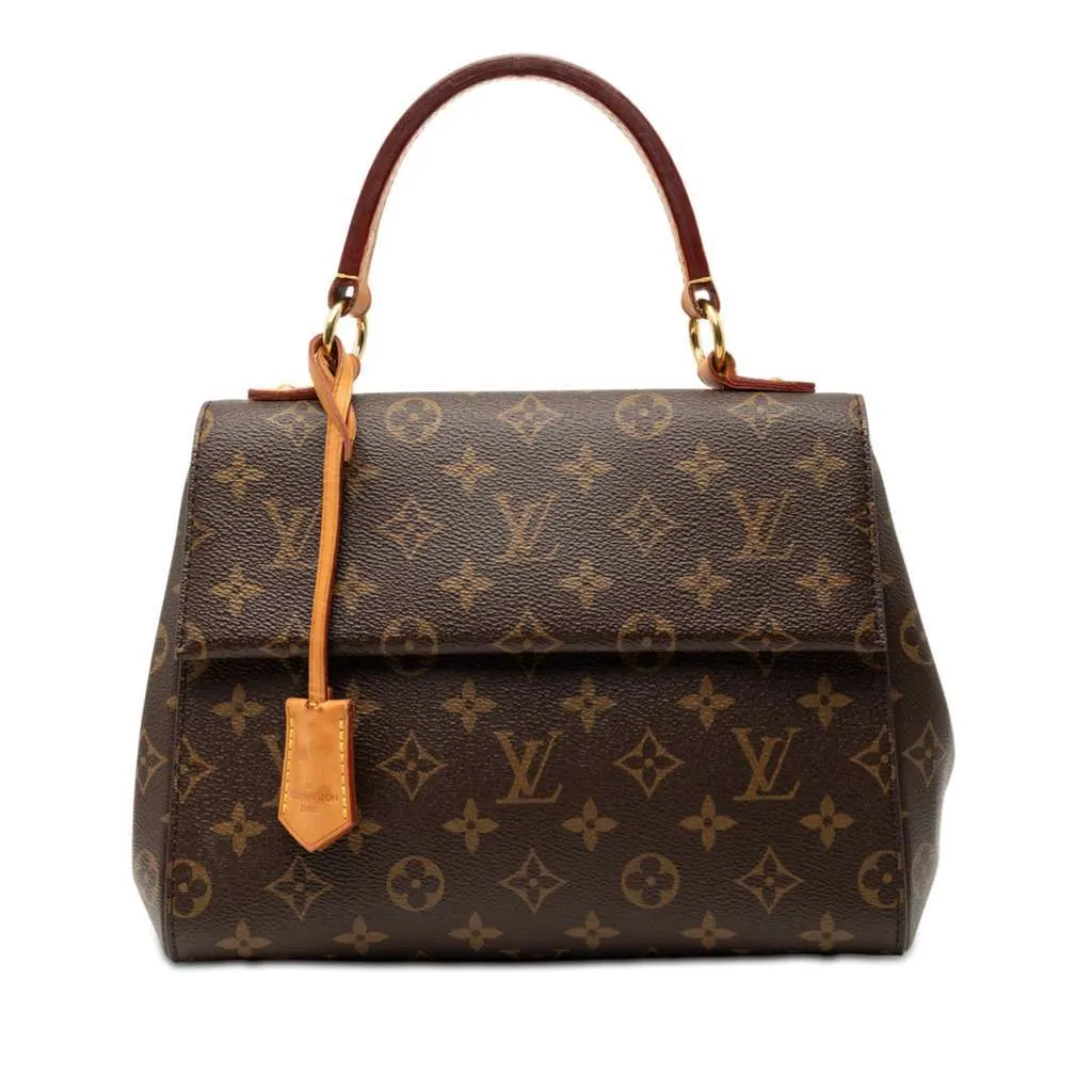 Louis Vuitton Monogram Cluny BB Brown Good - Front View