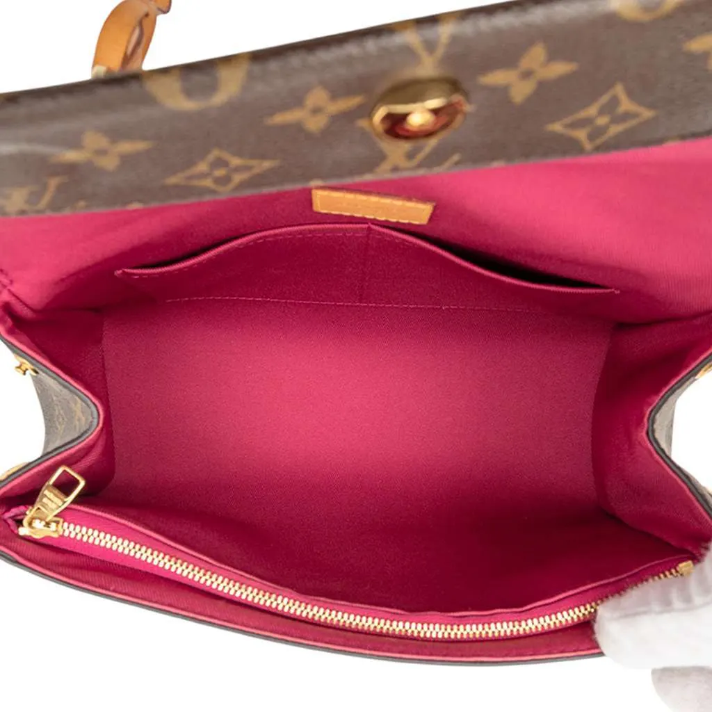 Louis Vuitton Monogram Cluny BB Brown Good - Model View