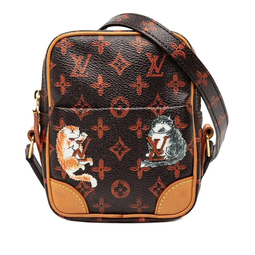 Louis Vuitton Grace Coddington Catogram Paname PM Brown Very good - Front View