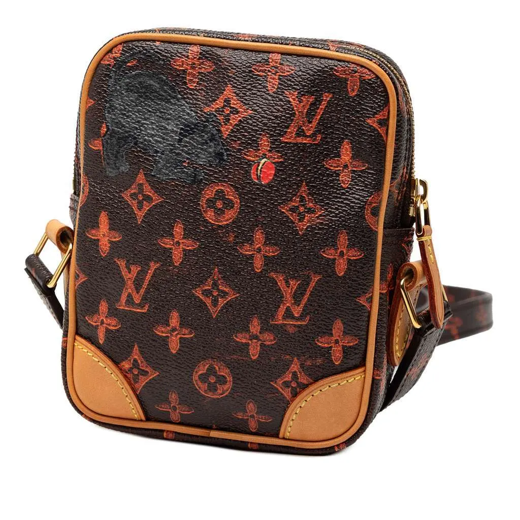 Louis Vuitton Grace Coddington Catogram Paname PM Brown Very good - Back View