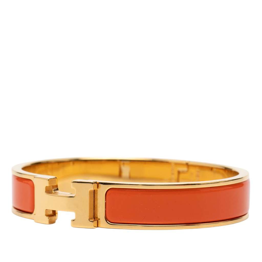 Hermès Enamel Clic H Bracelet PM - 2