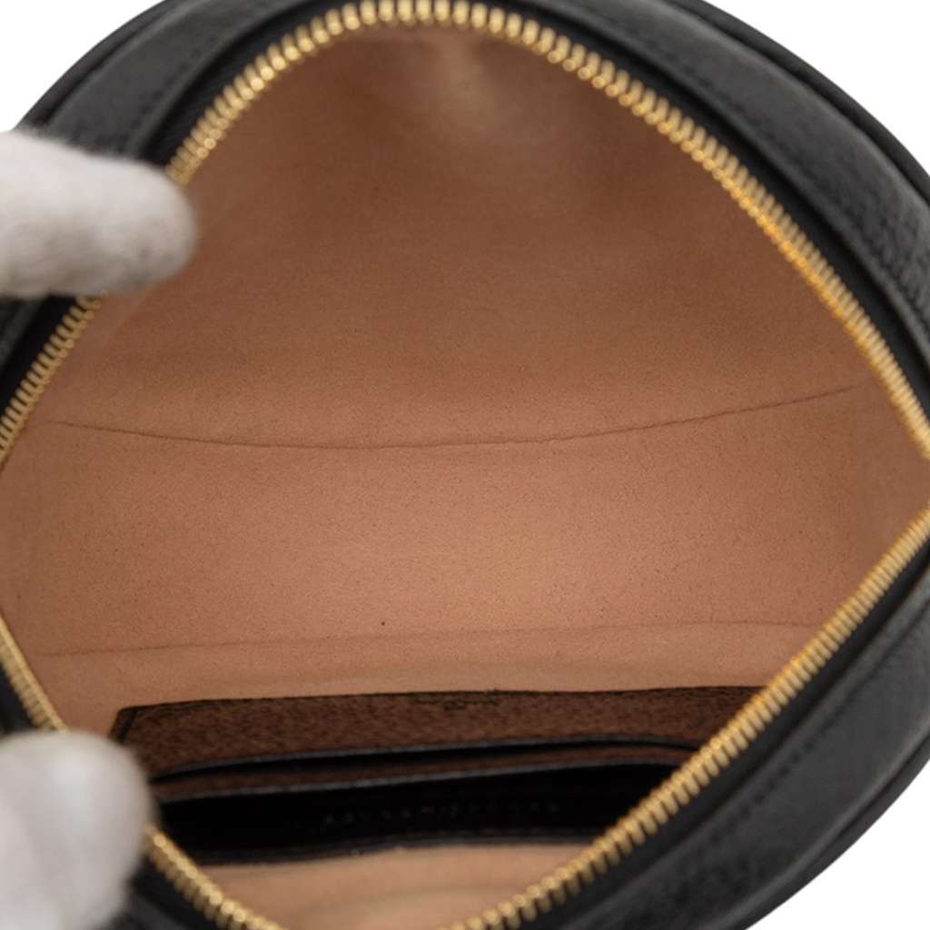 Gucci Mini Leather Round Ophidia Backpack - 4