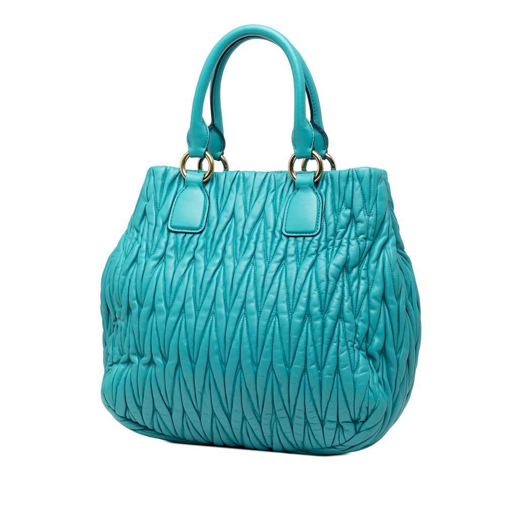 Miu Miu Matelasse Nappa Tote - 2