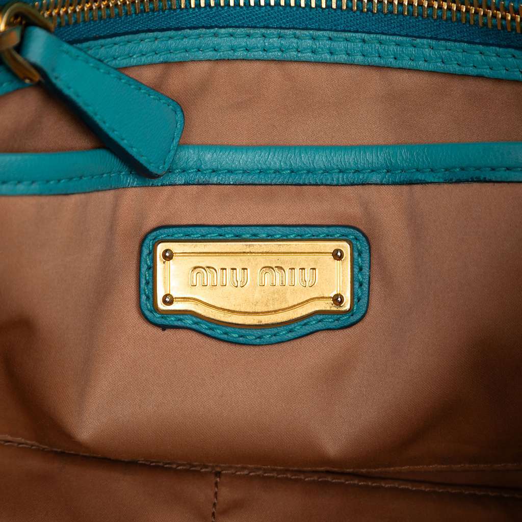 Miu Miu Matelasse Nappa Tote - 5