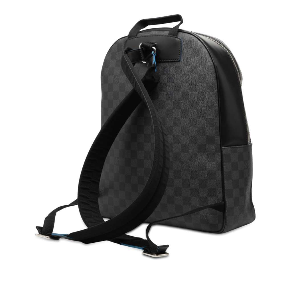 Louis Vuitton Limited Edition Damier Graphite Logo Rainbow Josh Backpack - 2
