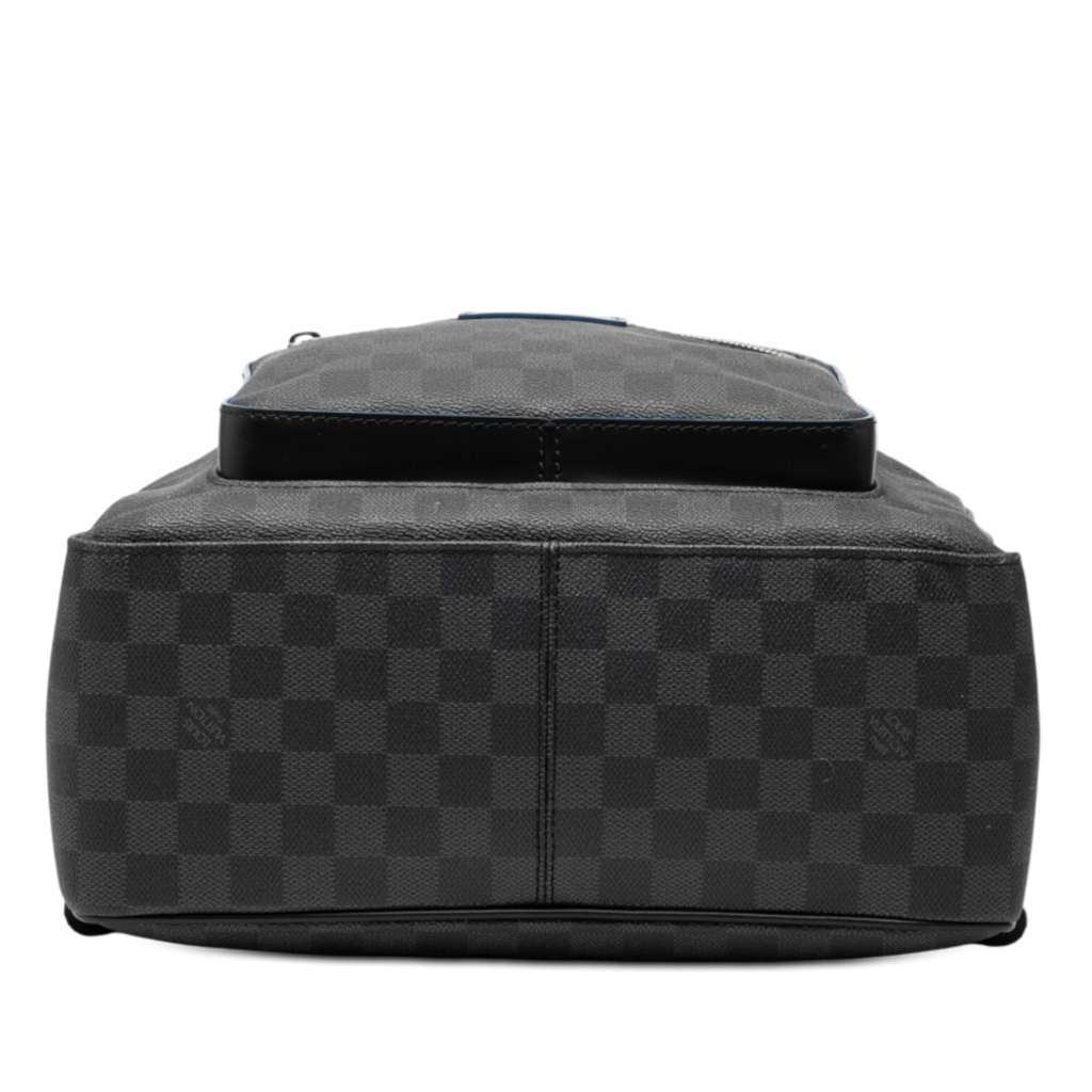 Louis Vuitton Limited Edition Damier Graphite Logo Rainbow Josh Backpack - 3
