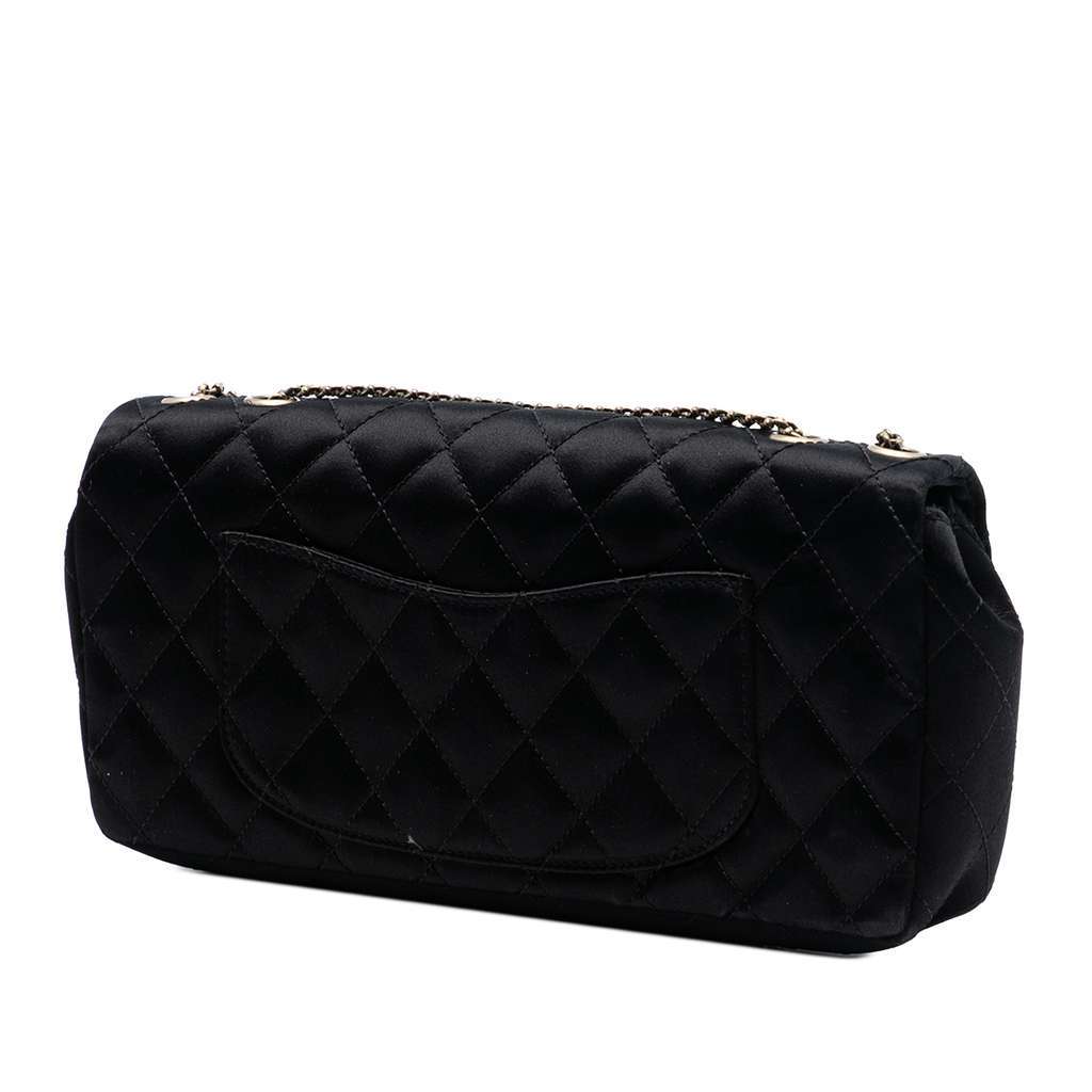 Chanel Quilted Satin Precious Jewel East West Flap - 2