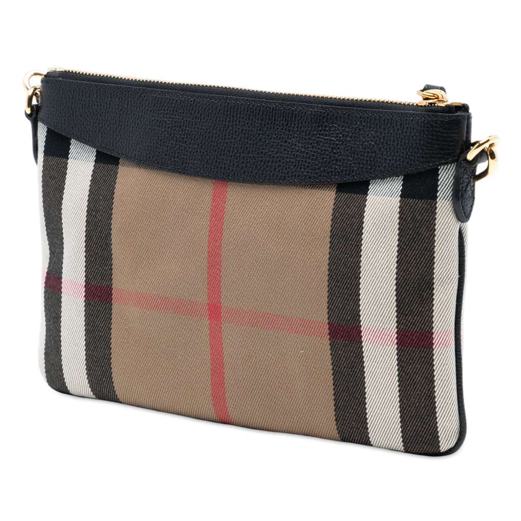 Burberry Mega Check Canvas Derby Peyton Crossbody - 2