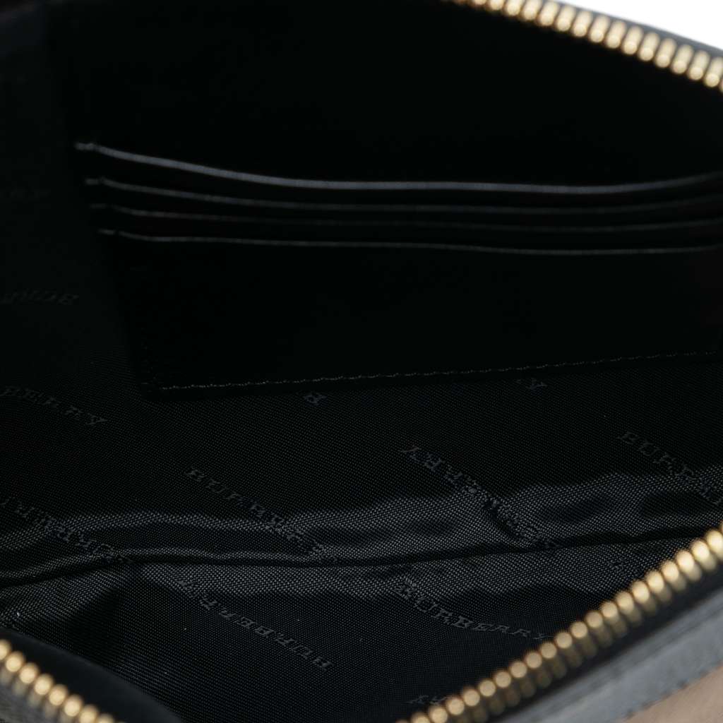 Burberry Mega Check Canvas Derby Peyton Crossbody - 4