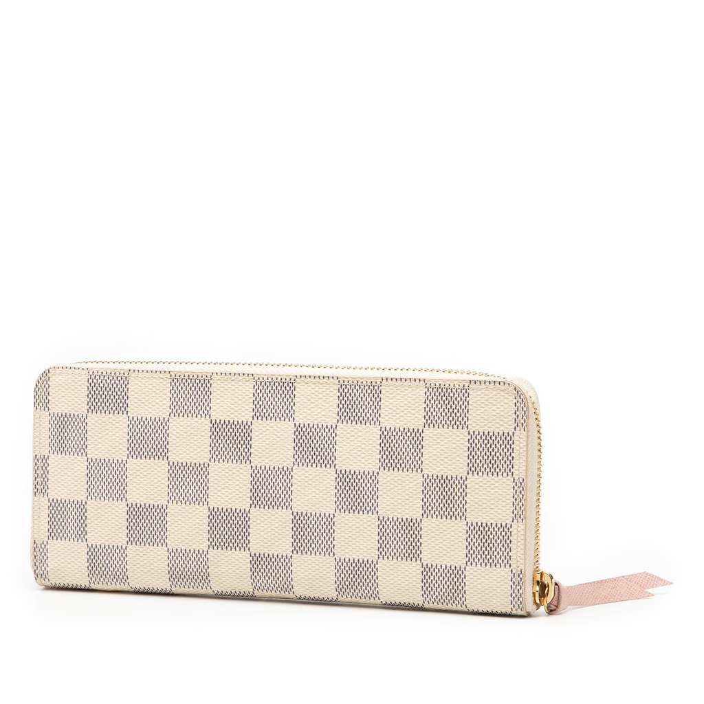Louis Vuitton Damier Azur Clemence Zippy Wallet - 2