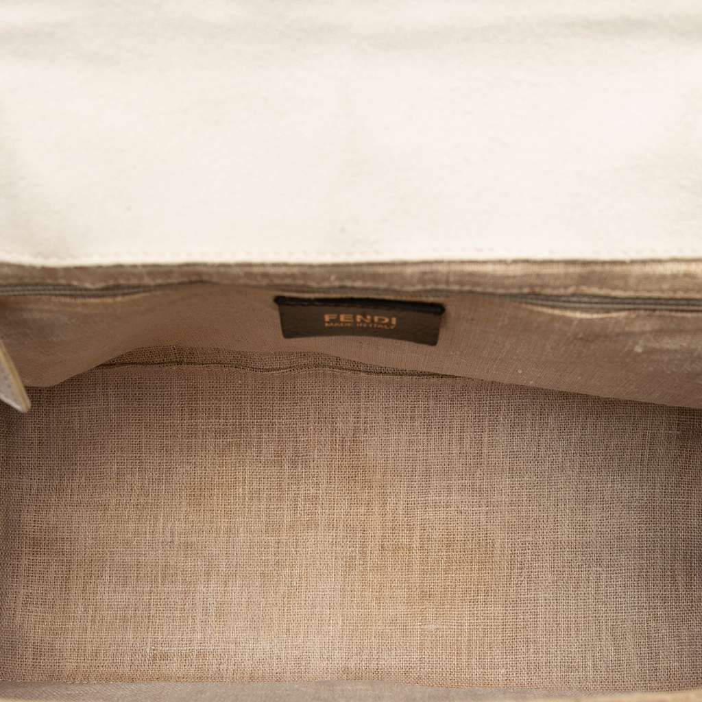 Fendi Calfskin Silvana Top Handle Bag - 4