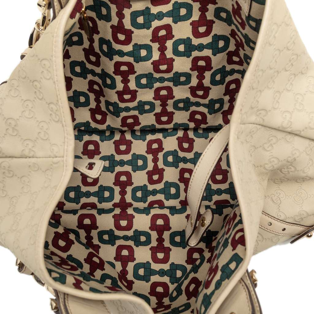 Gucci Guccissima Horsebit Pelham Shoulder Bag - 4