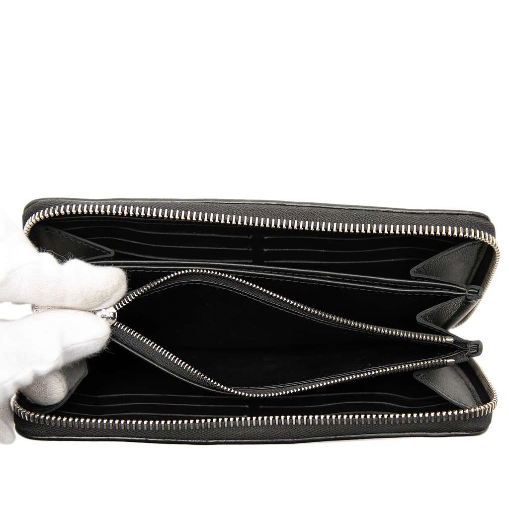 Louis Vuitton Monogram Mahina Zippy Wallet - 4