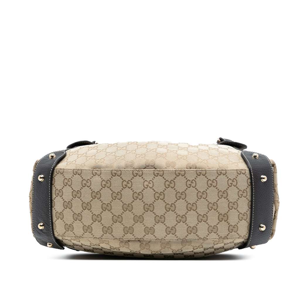 Gucci GG Canvas Horsebit Pelham Shoulder Bag - 3