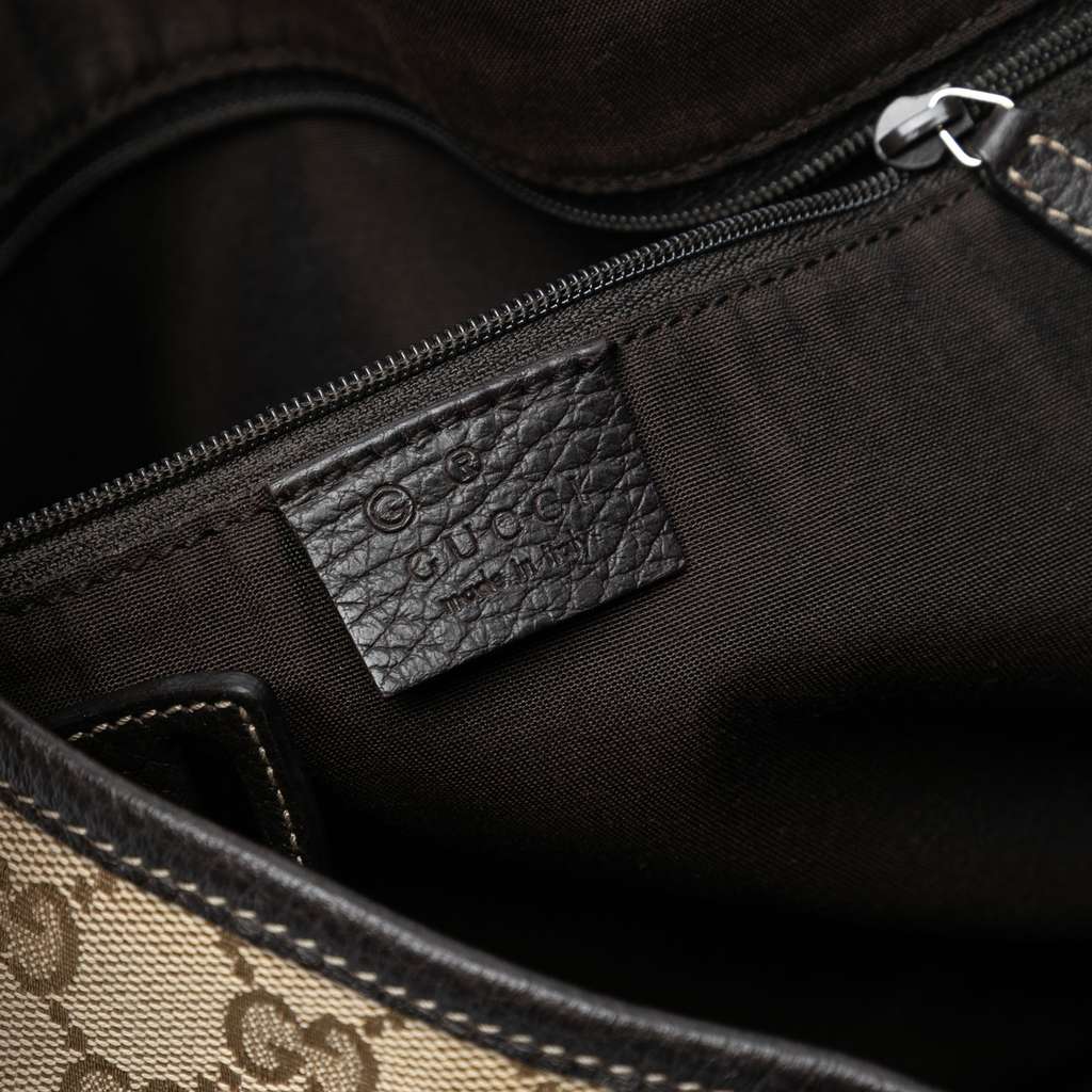 Gucci GG Canvas Horsebit Pelham Shoulder Bag - 5