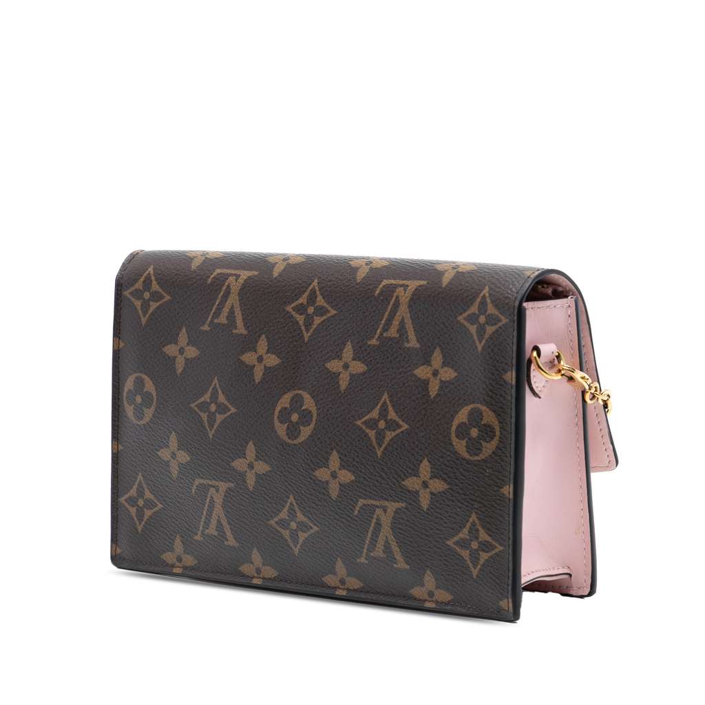 Louis Vuitton Monogram Flore Wallet On Chain - 2