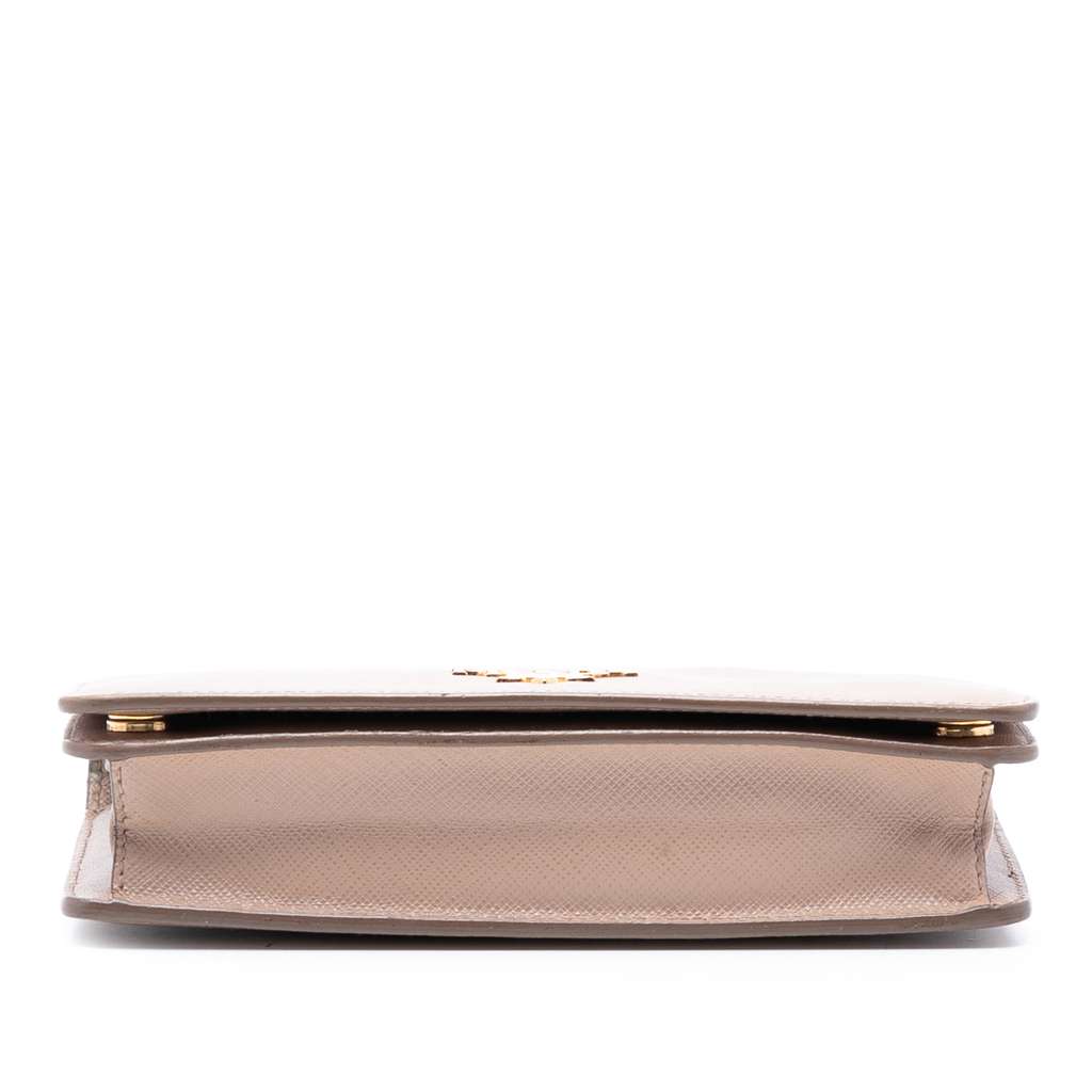 Prada Saffiano Wallet On Chain - 3