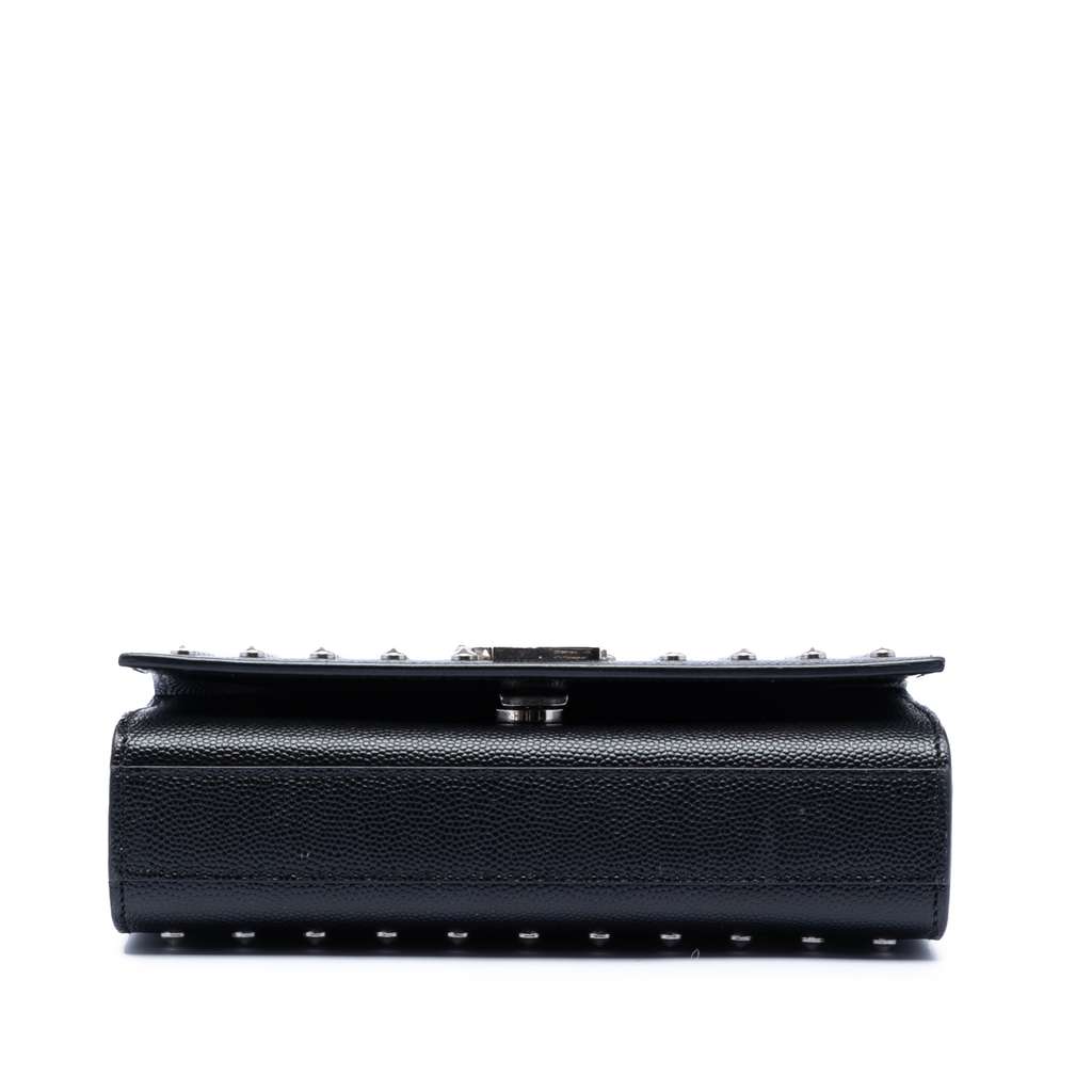Saint Laurent Mini Grain De Poudre Studded Kate Shoulder Bag - 3