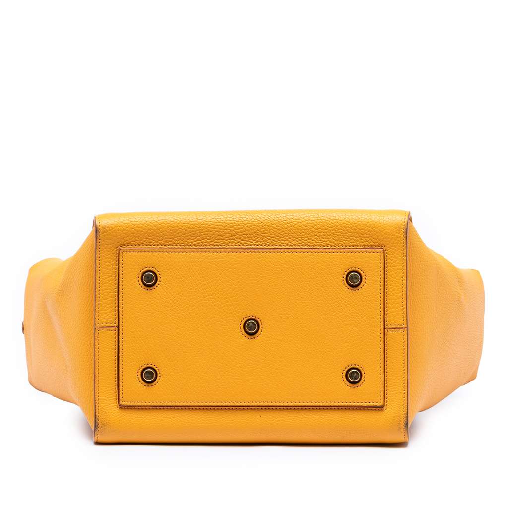 Celine Small Grained Calfskin Tie Knot Handbag - 3