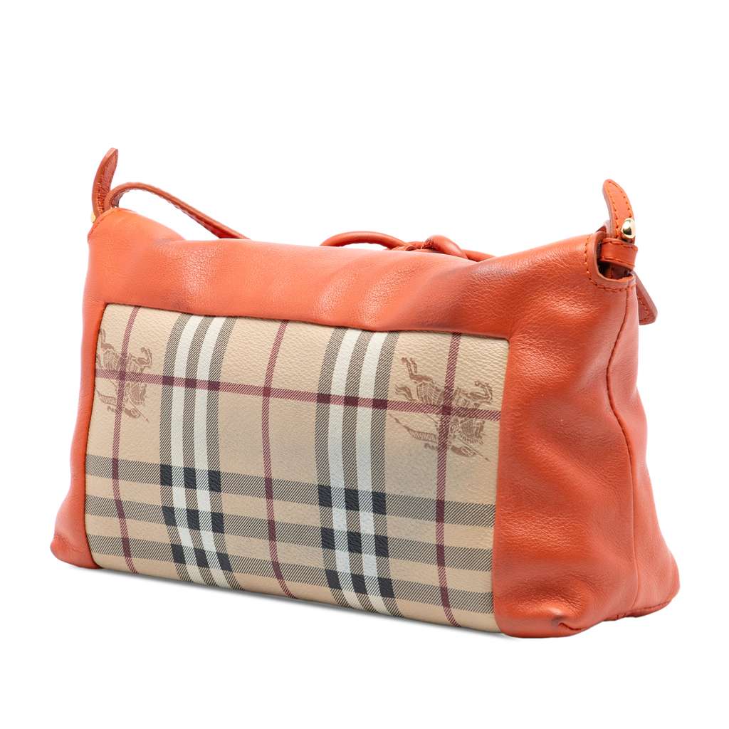 Burberry Haymarket Check Coated Canvas Leah Crossbody - 2