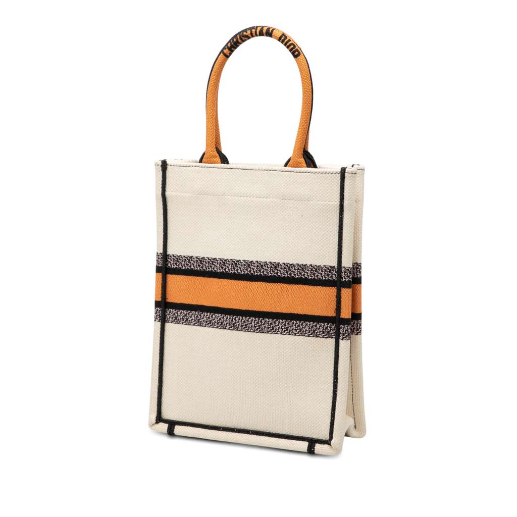 Dior Embroidered Canvas Princess and Dragon Vertical Book Tote - 2