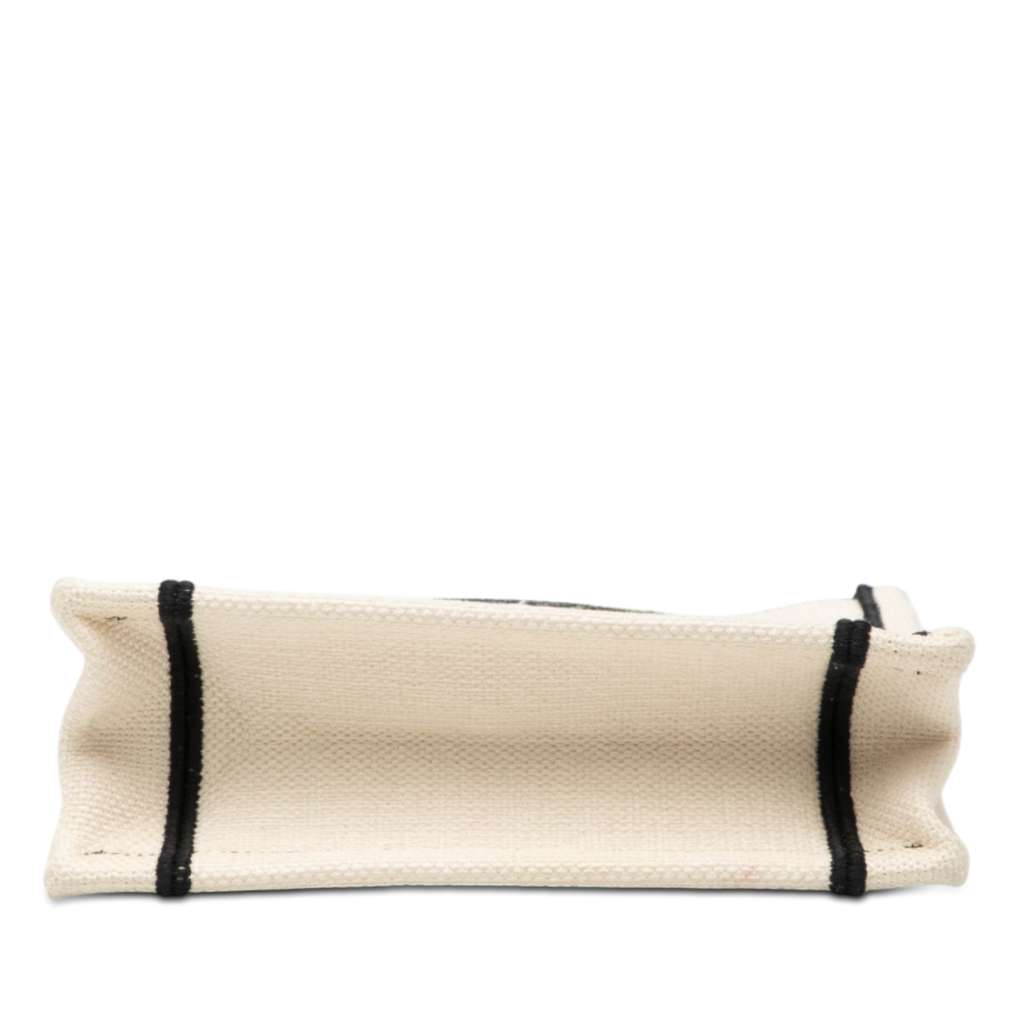 Dior Embroidered Canvas Princess and Dragon Vertical Book Tote - 3