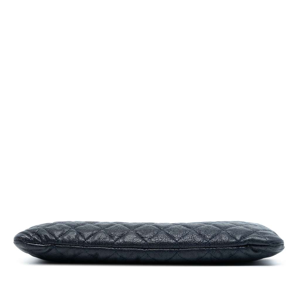 Chanel Medium Quilted Caviar Boy O Case Clutch - 3