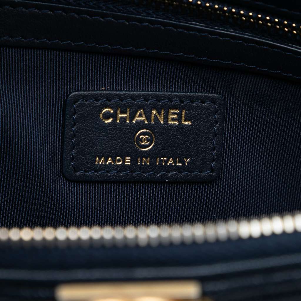 Chanel Medium Quilted Caviar Boy O Case Clutch - 5